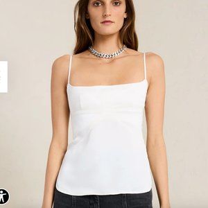 A.L.C. Harlow Top Off White Medium